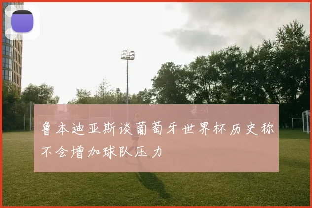 鲁本迪亚斯谈葡萄牙世界杯历史称不会增加球队压力